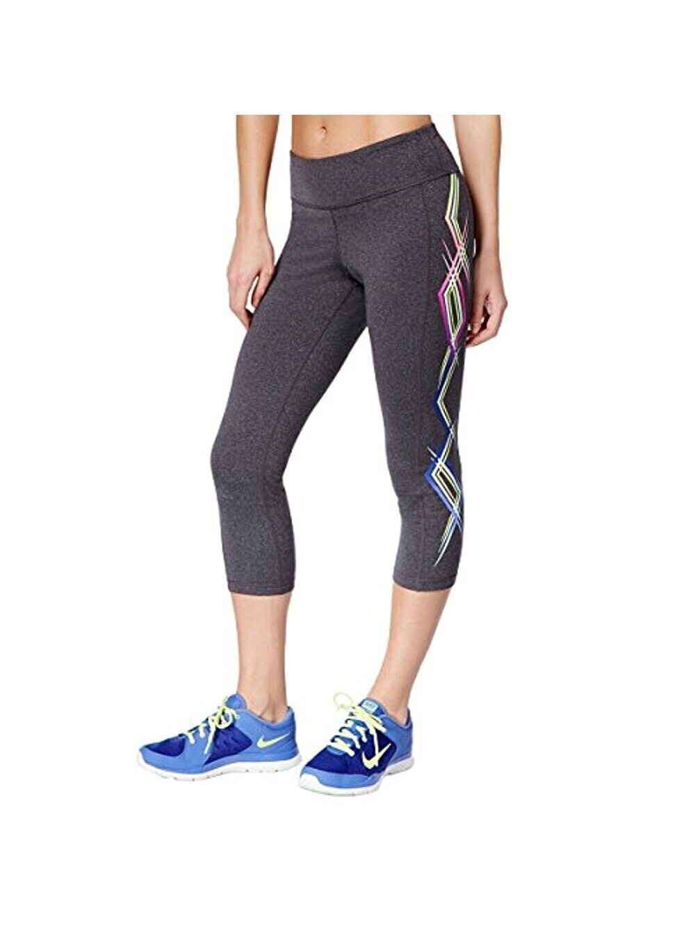 Ideology Womens Printed Cropped Leggings Size XS